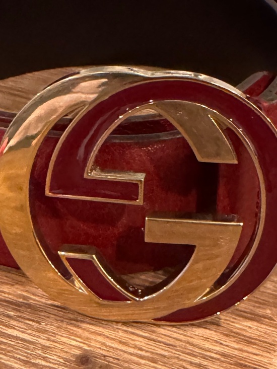 Gucci Belt Burgundy